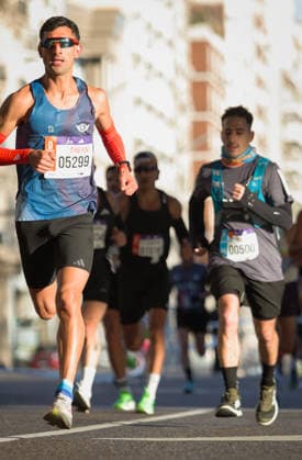 TRACK AND FIELD - Marathon - Buenos Aires 21K Half Marathon Photo by IPA ABACAPRESS.COM87731725 - Runners at the 21K Buenos Aires Half Marathon particPhoto by IPA ABACAPRESS.COMting in the street race in Argentina. Buenos Aires Argentina  Copyright: xIPAxSport ABACAx