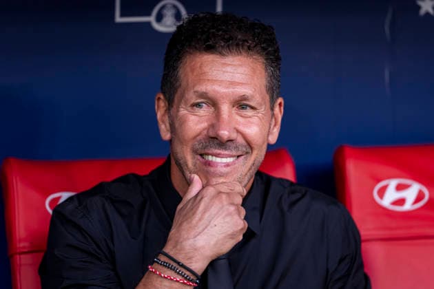 Atletico de Madrid v Villarreal CF - LaLiga EA Sports 2026 27 Diego Pablo Simeone, head coach of Atletico de Madrid, sits on the bench prior to the LaLiga EA Sports football match between Atletico de Madrid and Villarreal CF at Riyadh Air Metropolitano on August 23, 2026 in Madrid, Spain. Madrid Riyadh Air Metropolitano Madrid Spain Copyright: xAlbertoxGardinx AGardin_20260823_Foot_Liga_Atl_Vil_0154