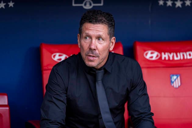 Atletico de Madrid v Villarreal CF - LaLiga EA Sports 2026 27 Diego Pablo Simeone, head coach of Atletico de Madrid, sits on the bench prior to the LaLiga EA Sports football match between Atletico de Madrid and Villarreal CF at Riyadh Air Metropolitano on August 23, 2026 in Madrid, Spain. Madrid Riyadh Air Metropolitano Madrid Spain Copyright: xAlbertoxGardinx AGardin_20260823_Foot_Liga_Atl_Vil_0193
