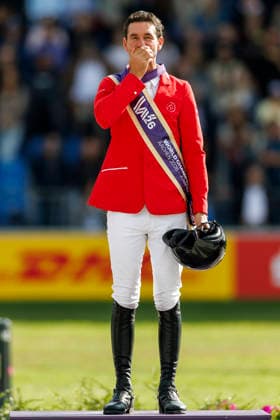 AACHEN - FEI World Championships 2026, AACHEN - FEI World Championships 2026 GUERDAT Steve (SUI) Medal ceremony Medaillenvergabe FEI Jumping World Championship, WM, Weltmeisterschaft Third Competition Individual Final Round B Aachen, Reitstadion Soers 23. August 2026 - *** AACHEN FEI World Championships 2026, AACHEN FEI World Championships 2026 GUERDAT Steve SUI Medal Ceremony FEI Jumping World Championship Third Competition Individual Final Round B Aachen, Soers Equestrian Stadium August 23, 2026