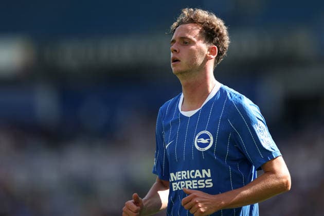 Brighton & Hove Albion v Aston Villa 23 August 2026 Brighton, Premier League Football - Brighton & Hove Albion v Aston Villa - Maxim De Cuyper of Brighton & Hove Albion - (Photo by Mark Leech). Brighton UK *** Brighton Hove Albion gegen Aston Villa, 23. August 2026, Brighton, Premier League, Fußball: Brighton Hove Albion gegen Aston Villa, Maxim De Cuyper von Brighton Hove Albion, Foto: Mark Leech, Brighton, Großbritannien  Copyright: xMarkxLeechxOffside