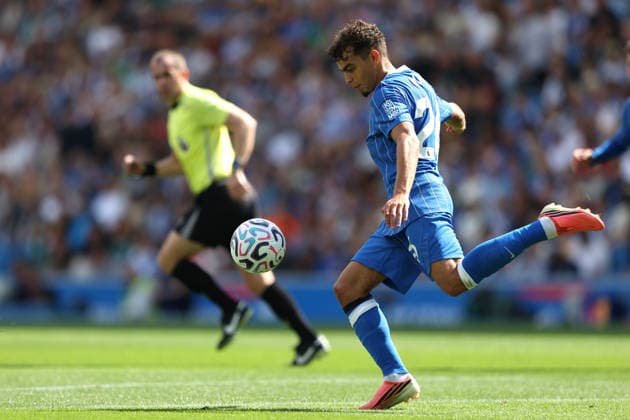 Brighton & Hove Albion v Aston Villa 23 August 2026 Brighton, Premier League Football - Brighton & Hove Albion v Aston Villa - Yasin Ayari of Brighton & Hove Albion - (Photo by Mark Leech). Brighton UK *** Brighton Hove Albion gegen Aston Villa, 23. August 2026, Brighton, Premier League, Fußball: Brighton Hove Albion gegen Aston Villa – Yasin Ayari von Brighton Hove Albion. Foto: Mark Leech, Brighton, Großbritannien  Copyright: xMarkxLeechxOffside