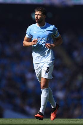Football - Premier League - Manchester City v Bournemouth 23rd August 2026 - Premier League - Manchester City v Bournemouth - Ruben Dias of Manchester City - Photo: Simon Stacpoole Offside. Manchester UK *** Fußball, Premier League: Manchester City gegen Bournemouth, 23. August 2026, Premier League: Manchester City gegen Bournemouth, Ruben Dias von Manchester City, Foto: Simon Stacpoole, Abseits, Manchester, Großbritannien  Copyright: xSimonxStacpoolexOffside