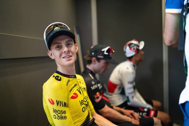 Lidl Deutschland Tour, Etappe 4, 23.08.2026 Louis BarrÃ (FRA, Team Visma Lease a Bike) Heilbronn Germany *** Lidl Germany Tour, Stage 4, August 23, 2026 Louis Barré FRA, Team Visma Lease a Bike Heilbronn, Germany Copyright: xCarlaxHilgerx