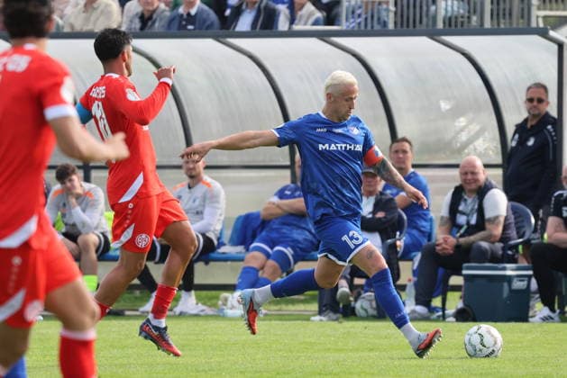 13 Zurawski, Martin (Krieschow) Fußball DFB-Pokal 2026 2027 1. Hauptrunde VfB Krieschow 1921 - 1. FSV Mainz 05 *** 13 Zurawski, Martin Krieschow Soccer DFB Cup 2026–2027 1st Round VfB Krieschow 1921 1 FSV Mainz 05