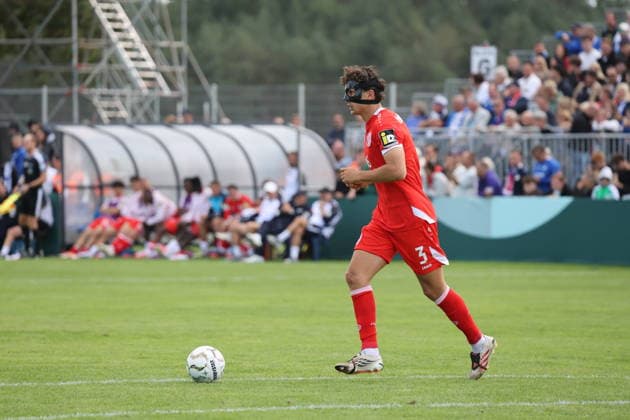 3 Fabio Gruber (Mainz) Fußball DFB-Pokal 2026 2027 1. Hauptrunde VfB Krieschow 1921 - 1. FSV Mainz 05 *** 3 Fabio Gruber Mainz Soccer DFB Cup 2026 2027 1 First Round VfB Krieschow 1921 1 FSV Mainz 05