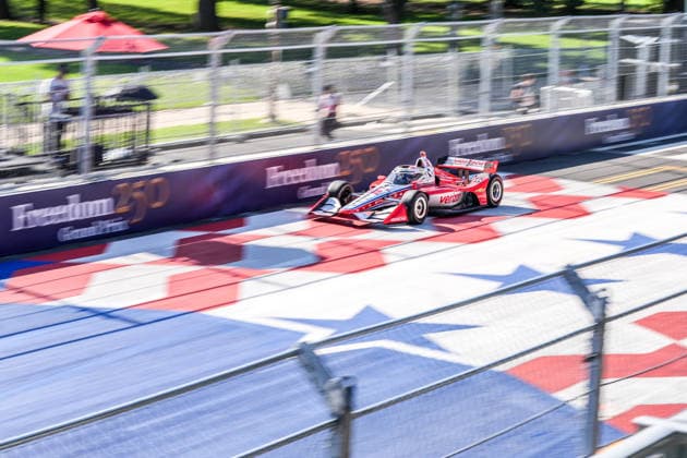 Freedom 250 Grand Prix in Washington D.C WASHINGTON, D.C., UNITED STATES - AUGUST 23: David Malukas pilot of Honda competes during qualifying for the NTT IndyCar, Indy Car, IRL, USA Series Freedom 250 in Washington, D.C., USA on August 23, 2026. Hasan Akbas Anadolu Washington DC United States. Editorial use only. Please get in touch for any other usage.  Copyright: x2026xAnadoluxHasanxAkbasx