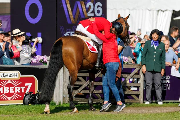AACHEN - FEI World Championships 2026, AACHEN - FEI World Championships 2026 GUERDAT Steve (SUI), Dynamix de Belheme FEI Jumping World Championship, WM, Weltmeisterschaft Third Competition Individual Final Round B Aachen, Reitstadion Soers 23. August 2026 - *** AACHEN FEI World Championships 2026, AACHEN FEI World Championships 2026 GUERDAT Steve SUI, Dynamix de Belheme FEI Jumping World Championship Third Competition Individual Final Round B Aachen, Reitstadion Soers, August 23, 2026