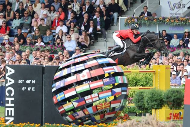 2. Platz, Thibeau Spits (BEL, Belgien, Belgium) mit Pferd Impress-K vaunt Kattenheye Z, Springen, FEI Jumping World Championship, WM, Weltmeisterschaft , FEI Jumping World Championship, Competition Individual Final, Longines-Prize, Longines-Preis, Finale Einzelwertung, Jumping , AACHEN - FEI World Championships 2026, Weltfest des Pferdesports, Reitsport Weltmeisterschaft 2026, Aachen 2026, Welcome Home 2026, Aachener Soers, 11. bis 23. August 2026, Reitsport, 23.08.2026, Aachen Aachener Soers Deutschland *** 2nd place, Thibeau Spits BEL, Belgium, riding Impress K vaunt Kattenheye Z, Jumping, FEI Jumping World Championship, FEI Jumping World Championship, Individual Final, Longines Prize, Jumping, AACHEN FEI World Championships 2026, World Festival of Equestrian Sports, 2026 Equestrian World Championships, Aachen 2026, Welcome Home 2026, Aachen Soers, August 11–23, 2026, Equestrian Sports, August 23, 2026, Aachen Soers, Germany