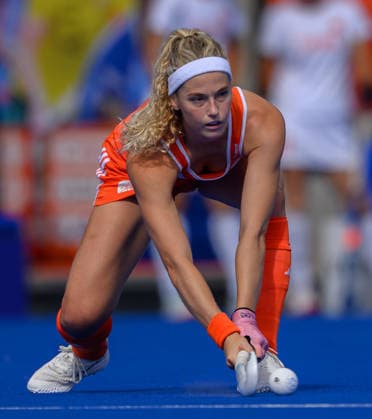 Day Nine Yibbi Jansen of Netherlands Women (Oranje) during the Pool E match against China in the 2026 FIH Hockey World Cup at Wagener Stadium, Amstelveen 23 08 2026 UK Newspapers OUT Copyright: xGraemexWilcocksonx FIL-23821-0051
