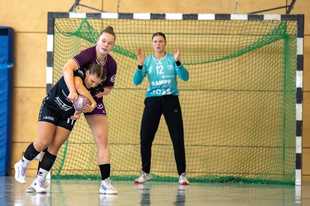 Verteidigung DHB-Pokal: HSG Hunsrück TuS Metzingen Sohren *** Defense: DHB Cup, HSG Hunsrück, TuS Metzingen, Sohren Copyright: xEibner-Pressefotox EP_EFS
