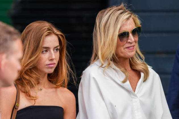 2026-08-23 F1 Grand Prix of Netherlands ZANDVOORT, NETHERLANDS - AUGUST 23: Queen Maxima and Princess Alexia of the Netherlands during the F1 Grand Prix of Netherlands at MASCOT Circuit Zandvoort on August 23, 2026 in Zandvoort, Netherlands. Zandvoort MASCOT Circuit Zandvoort Netherlands Content not available for redistribution in The Netherlands directly or indirectly through any third parties. Copyright: xAndrexWeeningx