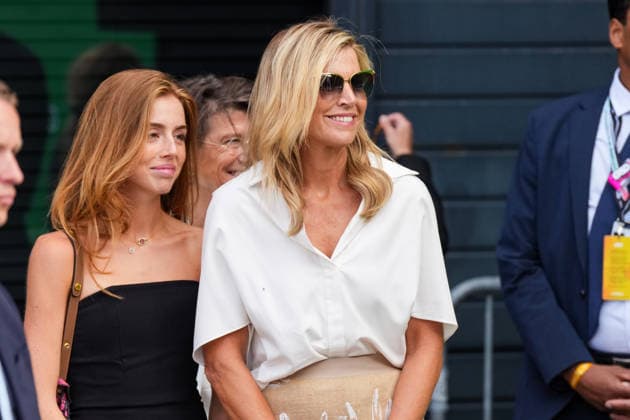 2026-08-23 F1 Grand Prix of Netherlands ZANDVOORT, NETHERLANDS - AUGUST 23: Queen Maxima and Princess Alexia of the Netherlands during the F1 Grand Prix of Netherlands at MASCOT Circuit Zandvoort on August 23, 2026 in Zandvoort, Netherlands. Zandvoort MASCOT Circuit Zandvoort Netherlands Content not available for redistribution in The Netherlands directly or indirectly through any third parties. Copyright: xAndrexWeeningx
