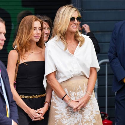 2026-08-23 F1 Grand Prix of Netherlands ZANDVOORT, NETHERLANDS - AUGUST 23: Queen Maxima and Princess Alexia of the Netherlands during the F1 Grand Prix of Netherlands at MASCOT Circuit Zandvoort on August 23, 2026 in Zandvoort, Netherlands. Zandvoort MASCOT Circuit Zandvoort Netherlands Content not available for redistribution in The Netherlands directly or indirectly through any third parties. Copyright: xAndrexWeeningx