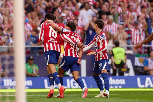 ESP: LaLiga EA Sports Atletico de Madrid v Villarreal CF Marc Pubill of Atletico de Madrid scores goal and celebrates during LaLiga EA Sports between Atletico de Madrid v Villarreal CF played at Riyadh Air Metropolitano Stadium in Madrid on August 23, 2026 in Spain Spain Futbol *** ESP LaLiga EA Sports Atlético de Madrid vs. Villarreal CF Marc Pubill of Atlético de Madrid scores a goal and celebrates during the LaLiga EA Sports match between Atlético de Madrid and Villarreal CF played at Riyadh Air Metropolitano Stadium in Madrid on August 23, 2026, in Spain. Spanish Soccer Copyright: xAgenciaxLOFx