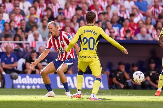 ESP: LaLiga EA Sports Atletico de Madrid v Villarreal CF Marcos Llorente of Atletico de Madrid during LaLiga EA Sports between Atletico de Madrid v Villarreal CF played at Riyadh Air Metropolitano Stadium in Madrid on August 23, 2026 in Spain Spain Futbol *** ESP LaLiga EA Sports Atlético de Madrid vs. Villarreal CF Marcos Llorente of Atlético de Madrid during the LaLiga EA Sports match between Atlético de Madrid and Villarreal CF played at Riyadh Air Metropolitano Stadium in Madrid on August 23, 2026, in Spain. Spanish Soccer Copyright: xAgenciaxLOFx