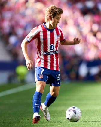 ESP: Atletico de Madrid - Villarreal CF. La Liga EA Sports. Matchday 2 Kang In Lee of Atletico de Madrid during the La Liga EA Sports match between Atletico de Madrid and Villarreal CF played at Riyadh Metropolitano Stadium on August 23, 2026 in Madrid, Spain. kpng Copyright: xCesarxCebollax xPRESSINPHOTOx PS_2627_ATM_VIL_1272