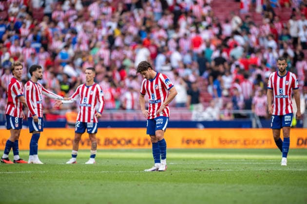 RECORD DATE NOT STATED 23rd AUgust 2026; Riyadh Air Metropolitano Stadium, Madrid, Spain, La Liga Football, Atletico Madrid versus Villareal; Julian Alvarez (19) of Atletico de Madrid after the game AdelinaxCobos