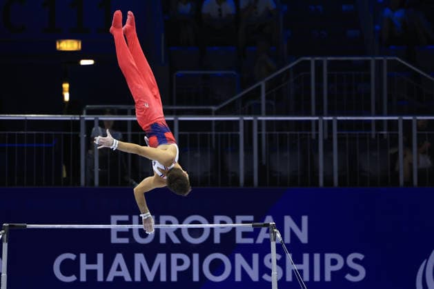 Zagreb, 23.08.2026. - 37TH EUROPEAN MEN™S ARTISTIC GYMNASTICS Men s Artistic Gymnastics Team Final SENIORS. 569 RUSHWORTH Jonas (GBR) Men s Artistic Gymnastics Team Final SENIORS  2S6A2057.JPG