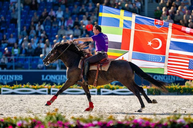Impressionen der Abschlussfeier FEI World Championship, WM, Weltmeisterschaft Aachen 2026, Closing Ceremony, Abschlussfeier, 23.08.2026 FEI World Championship Aachen 2026, Closing Ceremony, Abschlussfeier, 23.08.2026 Aachen *** Highlights from the Closing Ceremony of the 2026 FEI World Championships in Aachen, Closing Ceremony, August 23, 2026, 2026 FEI World Championships in Aachen, Closing Ceremony, August 23, 2026, Aachen Copyright: xEibner-Pressefoto J.xDerondeaux EP_JDU