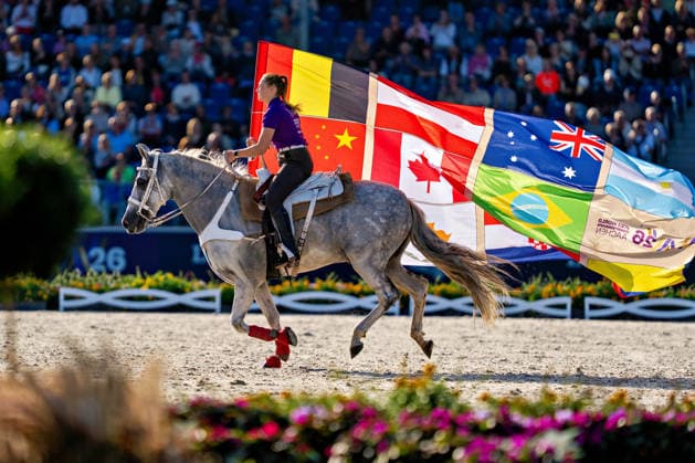 Impressionen der Abschlussfeier FEI World Championship, WM, Weltmeisterschaft Aachen 2026, Closing Ceremony, Abschlussfeier, 23.08.2026 FEI World Championship Aachen 2026, Closing Ceremony, Abschlussfeier, 23.08.2026 Aachen *** Highlights from the Closing Ceremony of the 2026 FEI World Championships in Aachen, Closing Ceremony, August 23, 2026, 2026 FEI World Championships in Aachen, Closing Ceremony, August 23, 2026, Aachen Copyright: xEibner-Pressefoto J.xDerondeaux EP_JDU