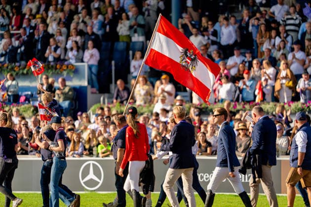 Impressionen der Abschlussfeier FEI World Championship, WM, Weltmeisterschaft Aachen 2026, Closing Ceremony, Abschlussfeier, 23.08.2026 FEI World Championship Aachen 2026, Closing Ceremony, Abschlussfeier, 23.08.2026 Aachen *** Highlights from the Closing Ceremony of the 2026 FEI World Championships in Aachen, Closing Ceremony, August 23, 2026, 2026 FEI World Championships in Aachen, Closing Ceremony, August 23, 2026, Aachen Copyright: xEibner-Pressefoto J.xDerondeaux EP_JDU