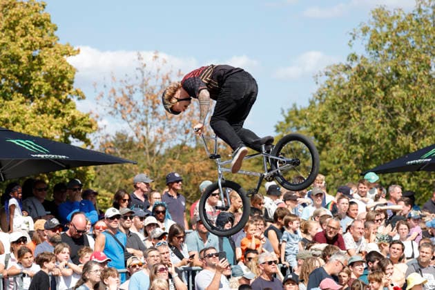 23.08.2026 Finale Männer bei der UEC BMX Freestyle Park Europameisterschaft in Darmstadt Ausrichter VC Darmstadt hier Dean Florian (GER) Platz 7 Darmstadt Hessen Deutschland *** August 23, 2026 Men’s Final at the UEC BMX Freestyle Park European Championships in Darmstadt Organizer: VC Darmstadt; Dean Florian (GER) placed 7th in Darmstadt, Hesse, Germany