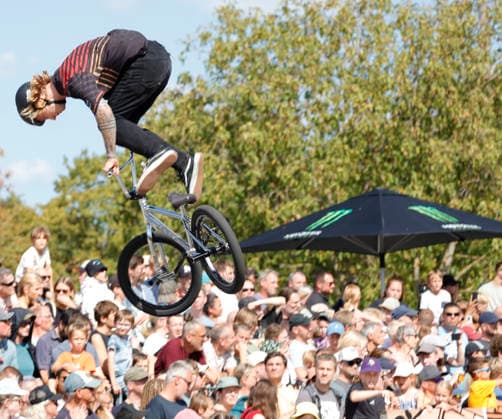 23.08.2026 Finale Männer bei der UEC BMX Freestyle Park Europameisterschaft in Darmstadt Ausrichter VC Darmstadt hier Dean Florian Darmstadt Hessen Deutschland *** August 23, 2026 Men s Final at the UEC BMX Freestyle Park European Championships in Darmstadt Hosted by VC Darmstadt; here: Dean Florian, Darmstadt, Hesse, Germany