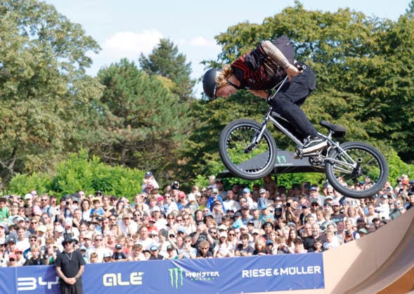 23.08.2026 Finale Männer bei der UEC BMX Freestyle Park Europameisterschaft in Darmstadt Ausrichter VC Darmstadt hier Dean Florian Darmstadt Hessen Deutschland *** August 23, 2026 Men s Final at the UEC BMX Freestyle Park European Championships in Darmstadt Organizer: VC Darmstadt Here: Dean Florian Darmstadt, Hesse, Germany