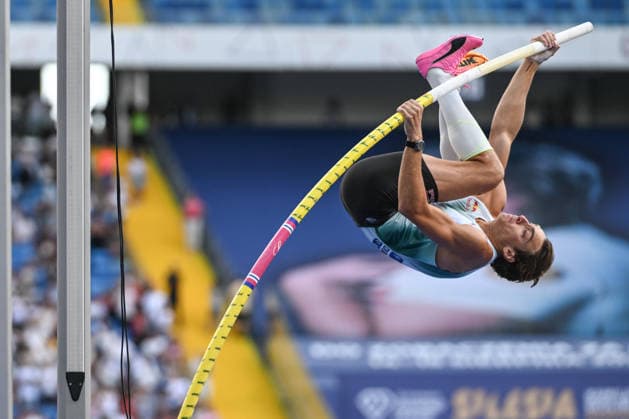 Silesia Diamond League Meeting 2026 in Chorzow CHORZOW, POLAND - AUGUST 23: Armand Mondo Duplantis of Sweden in action in the Men s Pole Vault Final at the Silesia Diamond League meeting of the 2026 Wanda Diamond League circuit at Silesian Stadium on August 23, 2026 in Chorzow, Poland Stringer Anadolu Chorzow Poland. Editorial use only. Please get in touch for any other usage.  Copyright: x2026xAnadoluxStringerx