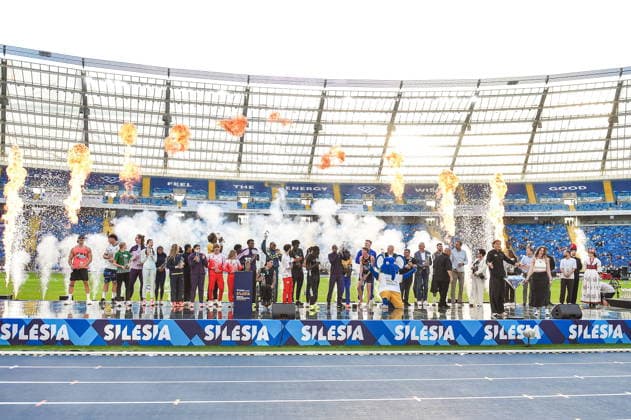 2026.08.23 Chorzow Lekkoatletyka Sezon 2026 Silesia Memorial Kamili Skolimowskiej - Diamentowa Liga na Stadionie Slaskim N z ceremonia, feta, radosc, stadion, obiekt sportowy, Superauto Stadion Slaski w Chorzowie, Kociol Czarownic Foto Marcin Bulanda PressFocus 2026.08.23 Chorzow Athletics Wanda Diamond League Season 2026 Silesia Memorial Kamili Skolimowskiej - Diamentowa Liga na Stadionie Slaskim ceremonia, feta, radosc, stadion, obiekt sportowy, Superauto Stadion Slaski w Chorzowie, Kociol Czarownic Credit: Marcin Bulanda PressFocus NEWSPIX.PL --- newspix.pl POLAND OUT! 