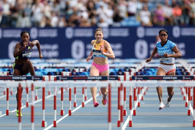 CHORZOW 23.08.2026 DIAMENTOWA LIGA - MEMORIAL KAMILI SKOLIMOWSKIEJ --- DIAMOND LEAGUE - SILESIA KAMILA SKOLIMOWSKA ATHLETICS MEMORIAL ACKERA NUGENT PIA SKRZYSZOWSKA ALAYSHA JOHNSON FOT. PIOTR KUCZA FOTOPYK NEWSPIX.PL --- newspix.pl POLAND OUT! 