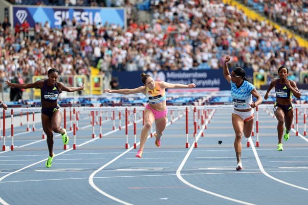 CHORZOW 23.08.2026 DIAMENTOWA LIGA - MEMORIAL KAMILI SKOLIMOWSKIEJ --- DIAMOND LEAGUE - SILESIA KAMILA SKOLIMOWSKA ATHLETICS MEMORIAL ACKERA NUGENT PIA SKRZYSZOWSKA ALAYSHA JOHNSON KENDRA HARRISON FOT. PIOTR KUCZA FOTOPYK NEWSPIX.PL --- newspix.pl POLAND OUT! 