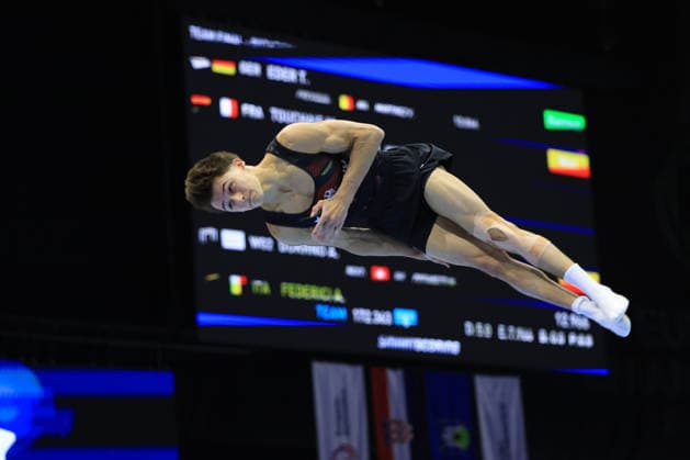 Zagreb, 23.08.2026. - 37TH EUROPEAN MEN™S ARTISTIC GYMNASTICS Men s Artistic Gymnastics Team Final SENIORS. 578 EDER Timo (GER) Men s Artistic Gymnastics Team Final SENIORS  2S6A2971.JPG