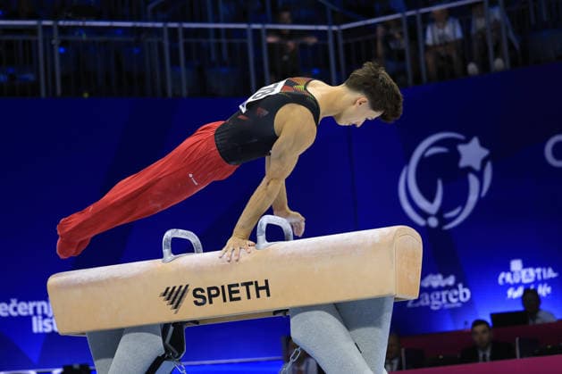 Zagreb, 23.08.2026. - 37TH EUROPEAN MEN™S ARTISTIC GYMNASTICS Men s Artistic Gymnastics Team Final SENIORS. 578 EDER Timo (GER) Men s Artistic Gymnastics Team Final SENIORS  2S6A4893.JPG
