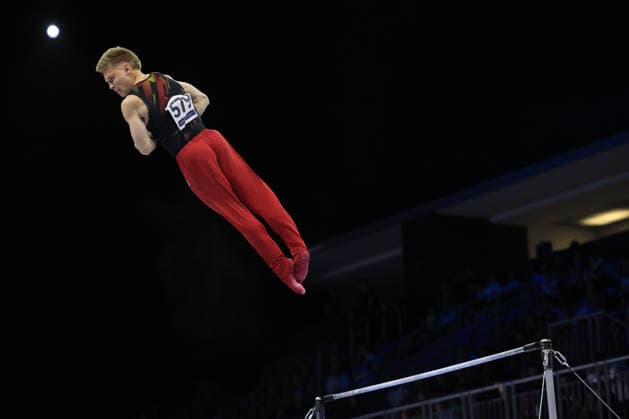 Zagreb, 23.08.2026. - 37TH EUROPEAN MEN™S ARTISTIC GYMNASTICS Men s Artistic Gymnastics Team Final SENIORS. 579 EICHHORN Gabriel (GER) Men s Artistic Gymnastics Team Final SENIORS  2S6A1376.JPG