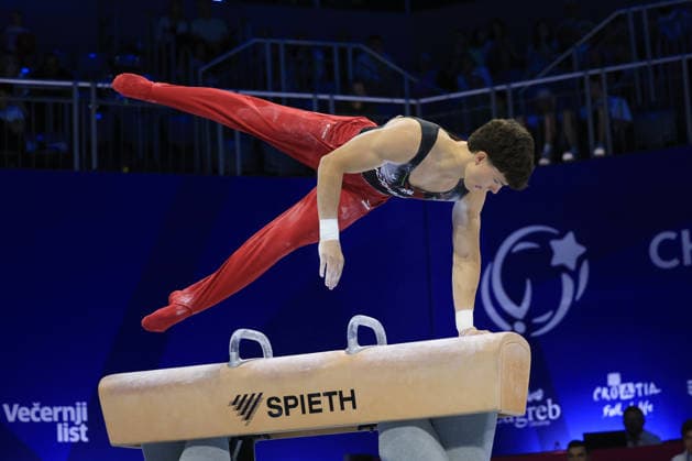 Zagreb, 23.08.2026. - 37TH EUROPEAN MEN™S ARTISTIC GYMNASTICS Men s Artistic Gymnastics Team Final SENIORS. 581 STELMAKH Radomyr (GER) Men s Artistic Gymnastics Team Final SENIORS  2S6A5894.JPG
