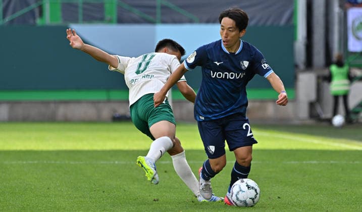23.08.2026 - Fussball - Saison 2026 2027 - DFB Pokal Vereinspokal - 01. Runde: SpVgg Greuther Fürth ( Kleeblatt ) - VfL Bochum - Sportfoto Zink MeZi - xmexzix - regulations prohibit any use of photographs as image sequences and or quasi-video - Koji Miyoshi (23, VfL Bochum ) *** August 23, 2026 Soccer Season 2026–2027 DFB Cup Club Cup First Round SpVgg Greuther Fürth Kleeblatt vs. VfL Bochum Sports photo by Zink MeZi xmexzix; regulations prohibit any use of photographs as image sequences and or quasi-video Koji Miyoshi, 23, VfL Bochum