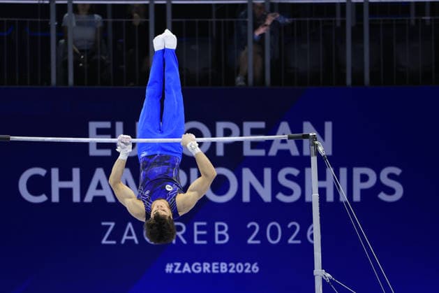 Zagreb, 23.08.2026. - 37TH EUROPEAN MEN™S ARTISTIC GYMNASTICS Men s Artistic Gymnastics Team Final SENIORS. 650 SIEEDIN Savelii (WG2) Men s Artistic Gymnastics Team Final SENIORS  2S6A5565.JPG