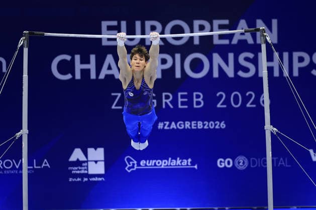 Zagreb, 23.08.2026. - 37TH EUROPEAN MEN™S ARTISTIC GYMNASTICS Men s Artistic Gymnastics Team Final SENIORS. 650 SIEEDIN Savelii (WG2) Men s Artistic Gymnastics Team Final SENIORS  2S6A5598.JPG
