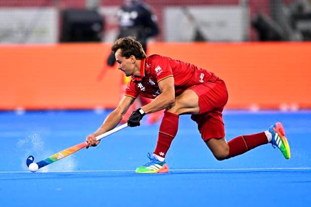 Spain v Belgium - FIH Hockey World Cup 2026 WAVRE, BELGIUM - AUGUST 23 : Van Oost Maxime of Belgium during the FIH Hockey World Cup 2026 M36 second phase group pool F match between Spain and Belgium on August 23, 2026 in Wavre, Belgium, 23 08 2026 Wavre Belgium  Copyright: xTomasxSiskx