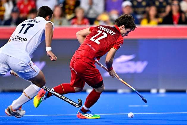 Spain v Belgium - FIH Hockey World Cup 2026 WAVRE, BELGIUM - AUGUST 23 : Foubert Victor of Belgium during the FIH Hockey World Cup 2026 M36 second phase group pool F match between Spain and Belgium on August 23, 2026 in Wavre, Belgium, 23 08 2026 Wavre Belgium  Copyright: xTomasxSiskx