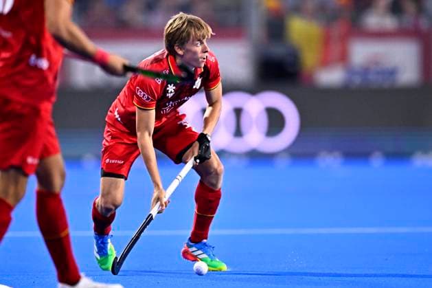 Spain v Belgium - FIH Hockey World Cup 2026 WAVRE, BELGIUM - AUGUST 23 : Vloeberghs Jack of Belgium during the FIH Hockey World Cup 2026 M36 second phase group pool F match between Spain and Belgium on August 23, 2026 in Wavre, Belgium, 23 08 2026 Wavre Belgium  Copyright: xTomasxSiskx