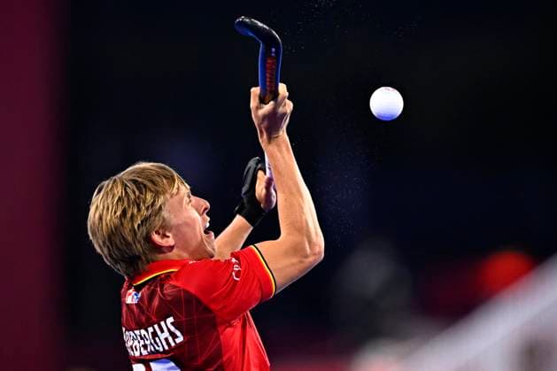Spain v Belgium - FIH Hockey World Cup 2026 WAVRE, BELGIUM - AUGUST 23 : Vloeberghs Jack of Belgium during the FIH Hockey World Cup 2026 M36 second phase group pool F match between Spain and Belgium on August 23, 2026 in Wavre, Belgium, 23 08 2026 Wavre Belgium  Copyright: xTomasxSiskx