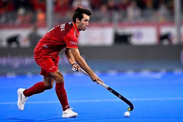 Spain v Belgium - FIH Hockey World Cup 2026 WAVRE, BELGIUM - AUGUST 23 : Van Doren Arthur captain of Belgium during the FIH Hockey World Cup 2026 M36 second phase group pool F match between Spain and Belgium on August 23, 2026 in Wavre, Belgium, 23 08 2026 Wavre Belgium  Copyright: xTomasxSiskx