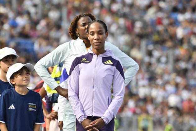 TRACK AND FIELD - International Track and Field Meet - Silesia Diamond League Photo by IPA ABACAPRESS.COM87735624 - Thea Lafond at the Diamond League Silesia Memorial Kamili Skolimowska in Chorzów, Poland, on August 23, 2026 Chorzow Poland  Copyright: xIPAxSport ABACAx