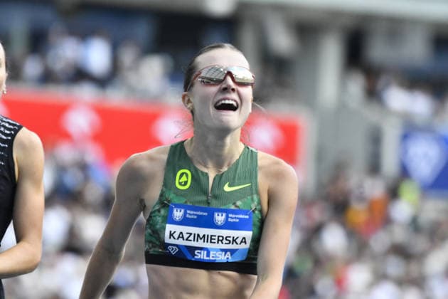 TRACK AND FIELD - International Track and Field Meet - Silesia Diamond League Photo by IPA ABACAPRESS.COM87735936 - Klaudia Kazimierska at the Diamond League Silesia Memorial Kamili Skolimowska in Chorzów, Poland, on August 23, 2026 Chorzow Poland  Copyright: xIPAxSport ABACAx