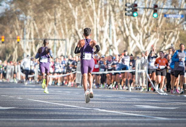 TRACK AND FIELD - Marathon - Buenos Aires 21K Half Marathon Photo by IPA ABACAPRESS.COM87735937 - Runners at the 21K Buenos Aires Half Marathon particPhoto by IPA ABACAPRESS.COMting in the street race in Argentina. Buenos Aires Argentina  Copyright: xIPAxSport ABACAx