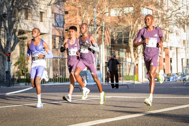 TRACK AND FIELD - Marathon - Buenos Aires 21K Half Marathon Photo by IPA ABACAPRESS.COM87736160 - Runners at the 21K Buenos Aires Half Marathon particPhoto by IPA ABACAPRESS.COMting in the street race in Argentina. Buenos Aires Argentina  Copyright: xIPAxSport ABACAx