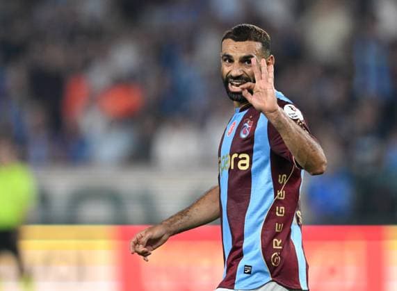 Trabzonspor v Basaksehir - Turkish Super Lig TRABZON, TURKIYE - AUGUST 23 : Mohamed Salah of Trabzonspor in action during the Turkish Super Lig match between Trabzonspor and Istanbul Basaksehir at Papara Park in Trabzon, Turkiye on August 23, 2026. Hakan Burak Altunoz Anadolu Trabzon Turkey. Editorial use only. Please get in touch for any other usage.  Copyright: x2026xAnadoluxHakanxBurakxAltunozx